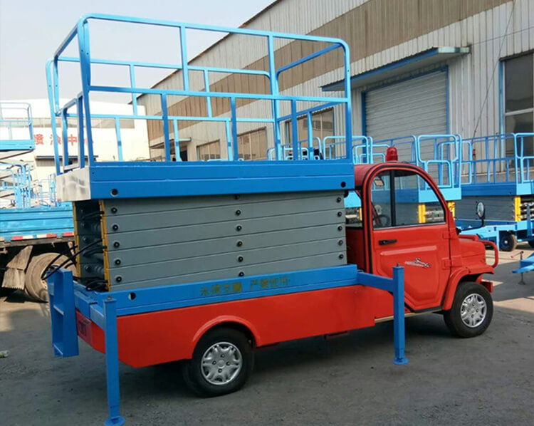 Truck mounted scissor lift Y-XC